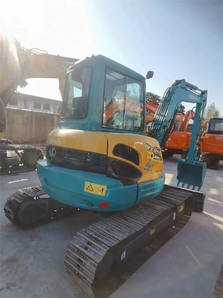 Used Kubota Kx161 3sz Hydraulic Crawler Excavator Machine 6 Ton Mini