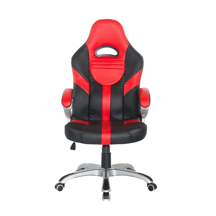 GUYOU Y-2899 современный стиль красный кожаный поворотный спортивный сиденье «Гоночный» офисный стул для домашнего и офисного использования