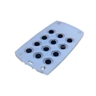 Factory customize burglar-proof padlock anti-theft lock epoxy silicon keypads button