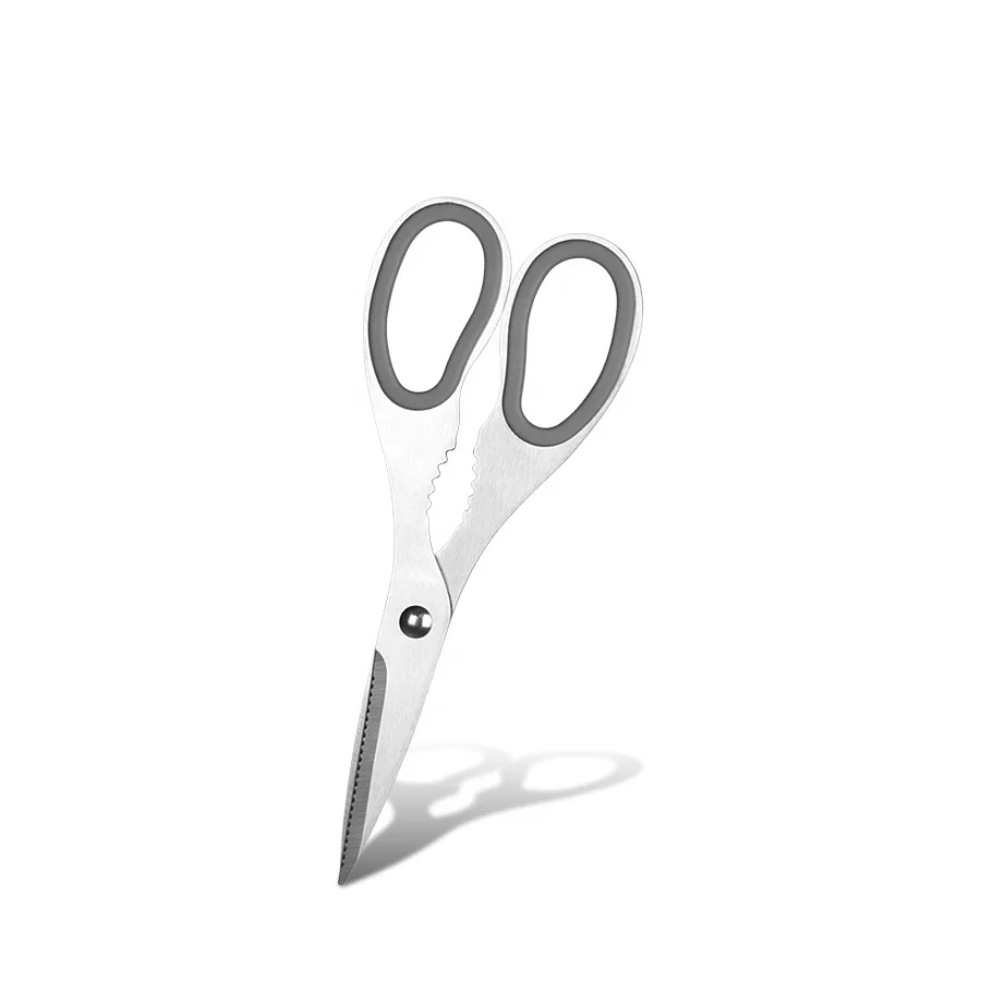High Quality stainless steel kitchen fish cutting scissors shears in different color