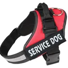 Collar Clothes Service Dog Breathable Dog Pet Harness Nylon Leashes Pet Collar Clothes Accessories