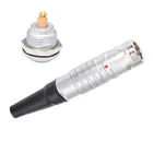 FGG EGG 1K 2 3 4 pin Connector cable connector waterproof metal circular push pull connector