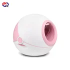 Wholesale Luxury Folding Pet Cleaning Products Plastic Cat Toilet Training Cat Litter Box