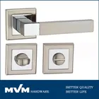 MVM Modern Square Rose Aluminum Door Handle