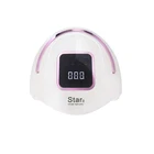 with handling Black Pink White Star2 72w uv led nail polish dryer