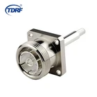 7/16 L29 DIN connector female panel mount four hole spray painting