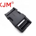 1 inch dual adjustable quick side release plastic belt buckle for backpack luggage bag strap
