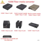 Converter Media Converter Atongda 20KM SC FC Single Mode Compatible D Link Fiber Optical Media Converter 10/100M