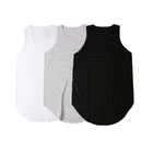 simple blank wholesale tank top men muscle stringer