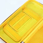 Carrying Case Hard EVA Carry Shell Travel Case Game Traveler Deluxe For Nintendo Switch With yellow Zipper
