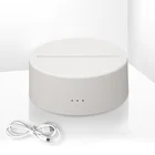 Factory wholesale ABS Touch Control night light base 3D Illusion LED Lamp Base For Acrylic
