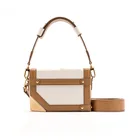 2019 Korea Fashion Crossbody Bag Women Mother Girl Mini Shoulder Bag Cute Trendy Lady box pattern handbag
