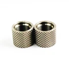 Metal Engraving Aluminium Anodize Knurl CNC Machining Parts For Connector