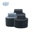 cheap price plug plain pipe full form size malleable iron pipe fittings