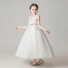 Kids Hot Sale Girls Dress Princess Dress Children Skirt New Long Floral Fancy Dress Kids Spring And Summer