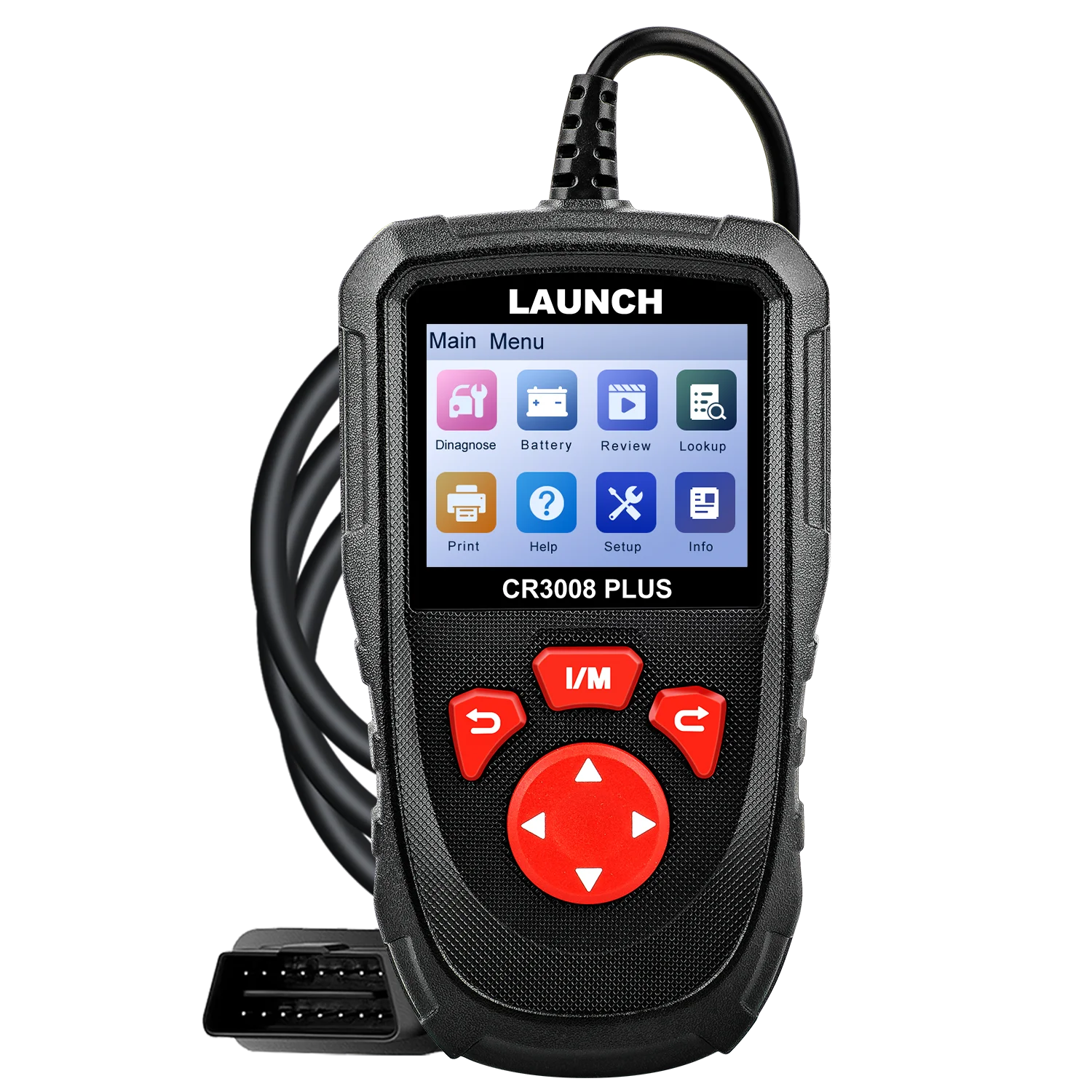 Launch X431 Cr3008 Plus Obd2 Car Code Reader Support Full Obdii Eobd