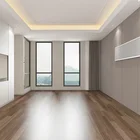 Sea blue core 1220*200 molded high density board flooring laminate