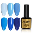 Gel Polish Gel Polish Manufacturer ICE MA Brand Long Lasting Gel Nail Polish Blue Color Series Gel Polish