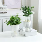 Automatic watering vases ceramic porcelain nordic for hotel decoration