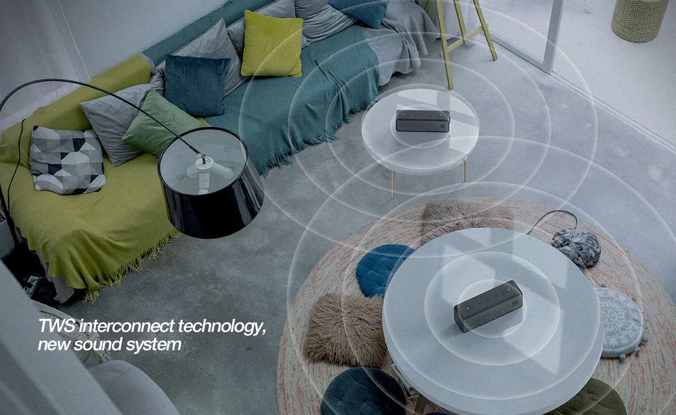 Nillkin Traveler W1 TWS wireless Speaker with IPX7 water-resistance - ANKUX.COM
