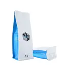 Laminated Foil Pouch Packaging High Class Laminated Aluminum Foil Flat Bottom Pouch For Coffee Packaging