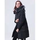 Wholesale Canada Black Red Green Packable Winter Down Coat Women Parka Coats With Fur Hood