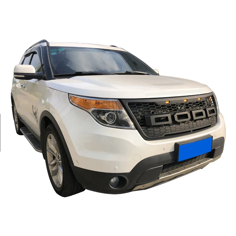 produkt części samochodowe samochód przedni grill chłodnicy 2012 2015 pasuje do ford explorer-60