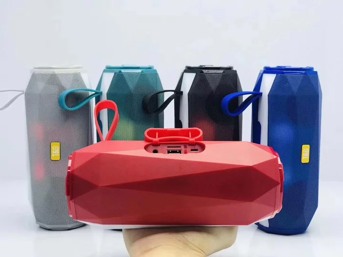 TKG FM radio TF card USB TG-147 alarm clock bluetooth speaker extra bass with fm radio - ANKUX.COM