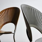 Wholesale 3D Cutting Bentwood Design Dining Trinidad Chair with Metal Leg