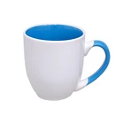 High quality color glazed ceramic stoneware mugs factory wholesale customized mugs white mug mug cup