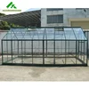 Portable modular glass winter garden gazebo prefab green house insulated walk in cheap indoor home hobby greenhouse