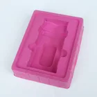 gift box colorful flocking plastic packaging tray