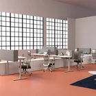 Office Executive Desk Electric Lifting White Executive Office Desk Design