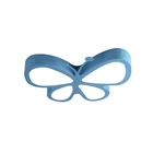 New children's bedroom ceiling lamp colorful butterfly-shaped led ceiling lamp