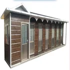 Portable toilet outdoor shower room public toilet