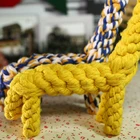 Durable Custom Giraffe Chew Cotton Squeaky Toy Pets Custom