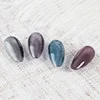 Best price top quality glass nail polish transparent effect soot colored glaze gel