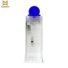 Factory Made Acrylic Mobile Phone Display Stand For Cell Phone Accessories With Drawer