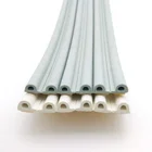 P shaped 9*5.5mm self adhesive waterproof closed cell sponge foam rubber sealing strip