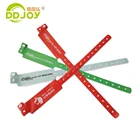 Party & Events Use Tear Resistant Fashional Plastic Vinyl Bracelet Hot Selling PVC Wristband