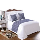 Customized 4pcs satin Europe comfortable boutique hotel bedding sets king white on sale