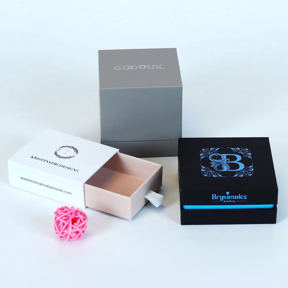 drawer paper box gift box material recyclable cardboard paper or