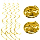 Multicolor Foil Hanging Swirl Decorations for Party Wedding and Birthday