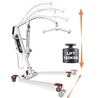 Electric Home care hospital mobile hoist lift bed lifts for disabled handicap elderly people
