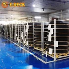Standard heavyweight warehouse stacking textile industrial fabric roll storage steel post pallet rack