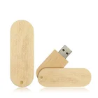 2gb 4gb 8gb 16gb 32gb 64gb Full Capacity USB Flash Drive Wood Memoria usb Bamboo Rotator 2.0 Cheap Swivel usb Stick
