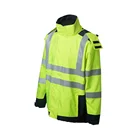 Work Uniform 2in1hi Vis Mens Waterproof Workjacket Work Uniform