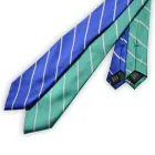 Silk Tie Ties Men High Quality Fashion All-match Decorate Blue Green Mens Women Twill 100% Silk Tie