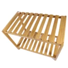 Home Furniture Simple Modern Bamboo Shoe Rack Organizer Bench