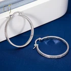 Earring GuangXi WuZhou CIJ Hoop S925 925 Sterling Silver Earring